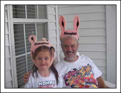 Butter Bean and Grampy being Energizer Bunnies.